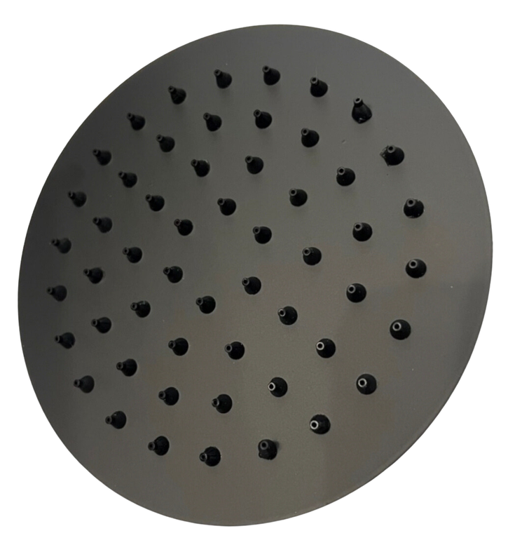 SHOWER ROSE BLACK ROUND