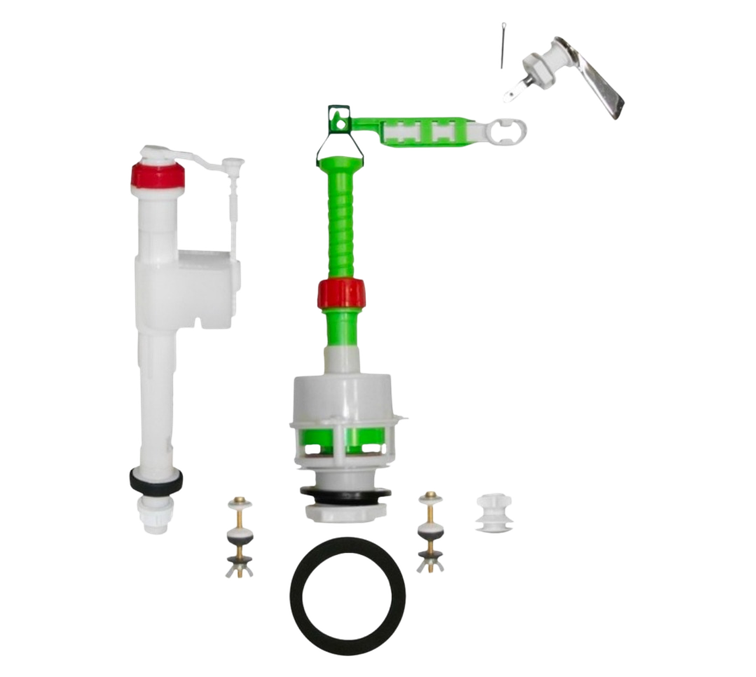 FRONT FLUSH C/C KIT BOTTOM INLET