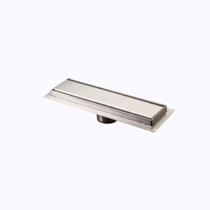 SHOWER CHANNEL SS304 WITH PLASTIC TRAP