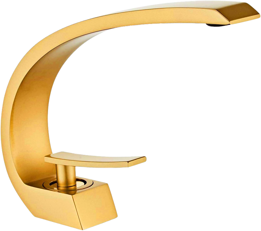 BASIN MIXER BRUSHED GOLD (HGS5383)