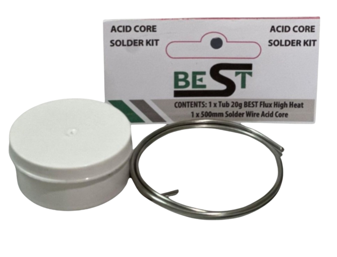 FLUX ACID CORE KIT P/P + FLUX