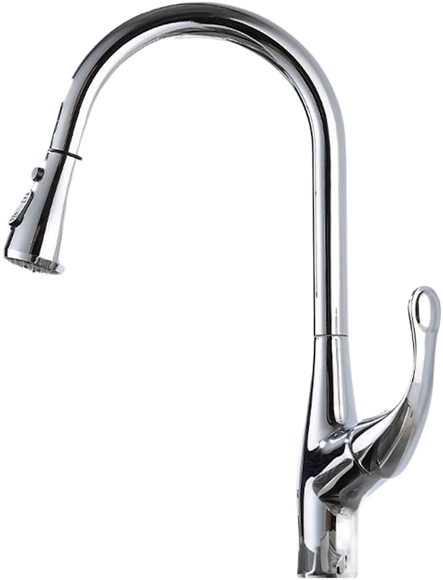 SINK MIXER DECK TYPE CHROMEN 3 FUNCTION (HGH-532-1)