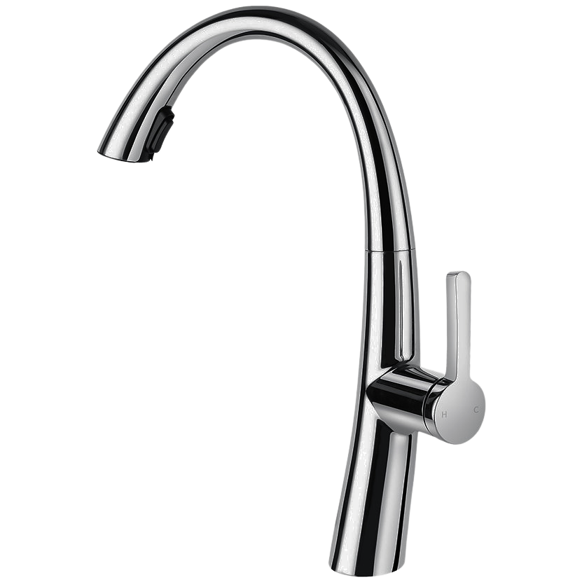 SINK MIXER DECK TYPE CHROME MOON (HGH5361)