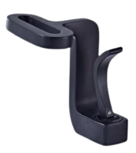 BASIN MIXER BLACK OVAL (HG-528-2)
