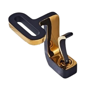 BASIN MIXER BRUSHED GOLD OVAL (HG-528-3)