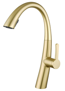 SINK MIXER DECK TYPE BRUSHED GOLD MOON (HGH5363)