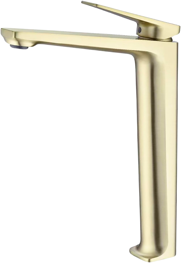 BASIN MIXER EXTENDED BRUSHED GOLD (HGH5263)