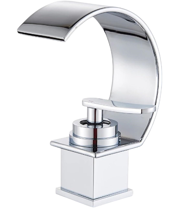 BASIN MIXER CHROME LOOP (HGS-534-1)