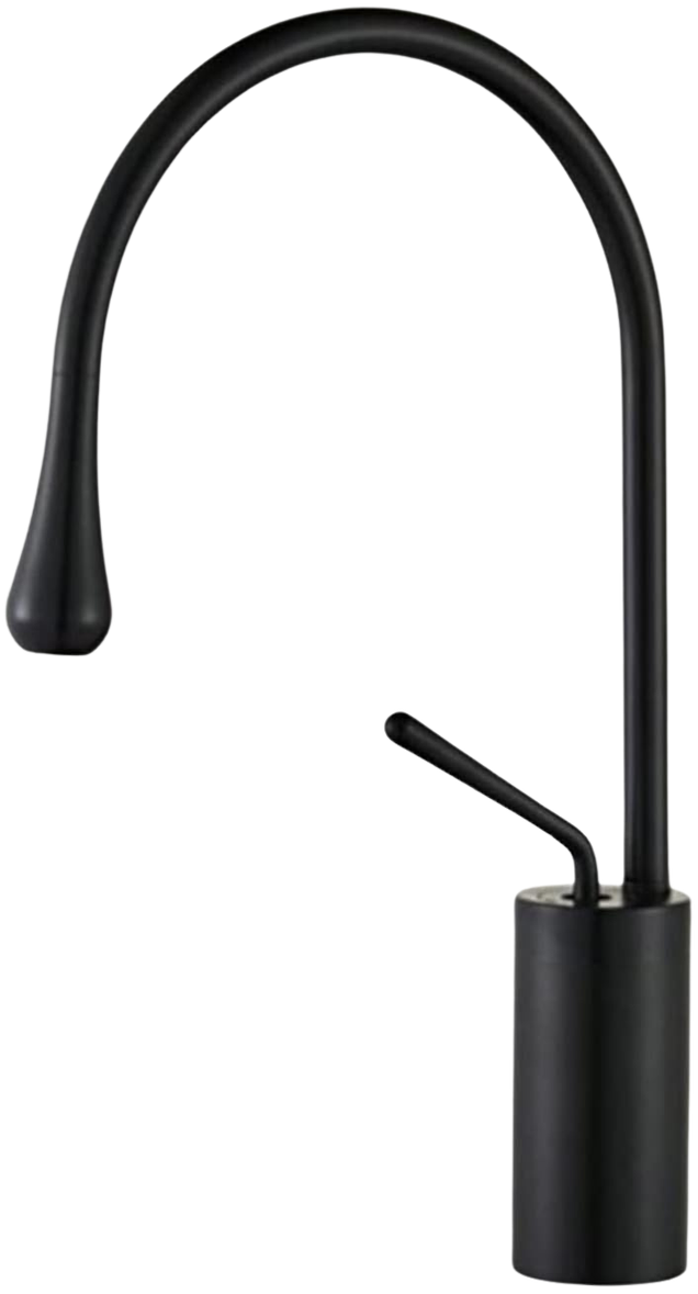 SINK MIXER DECK TYPE BLACK SHORT (HGS5242)