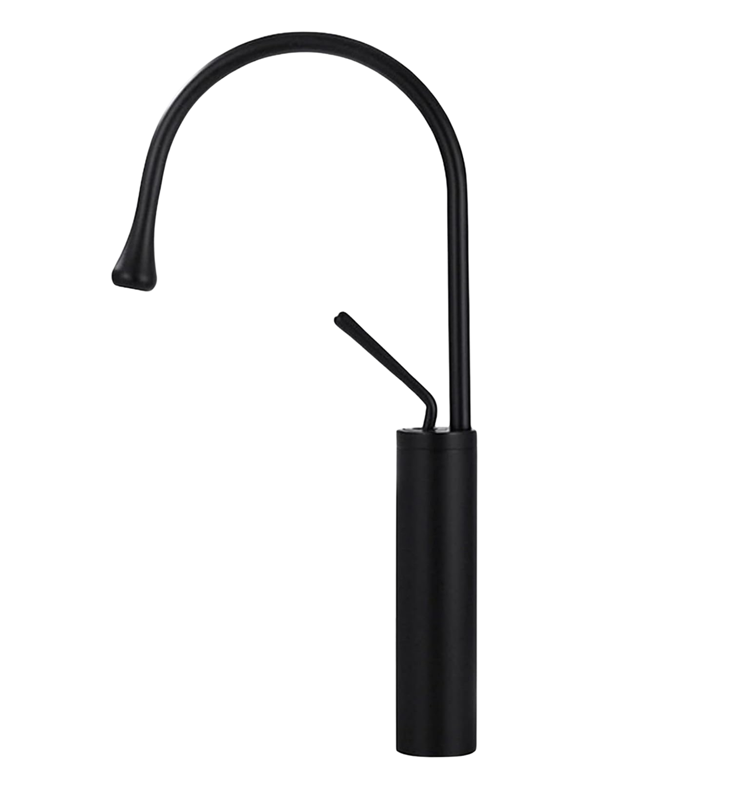 SINK MIXER DECK TYPE BLACK LONG (HGS-524-2)
