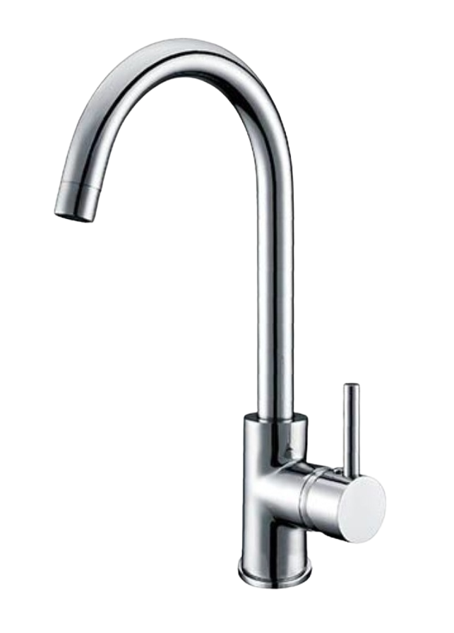 SINK MIXER DECK TYPE CHROME STICK (K-3802)