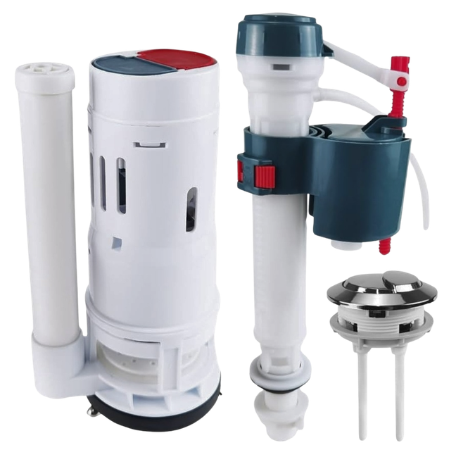 TOP FLUSH KIT DUAL GREY