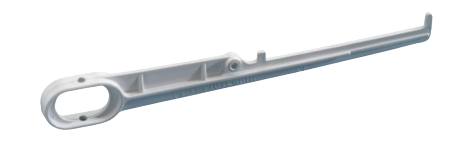 TOILET ARM SOLID PVC