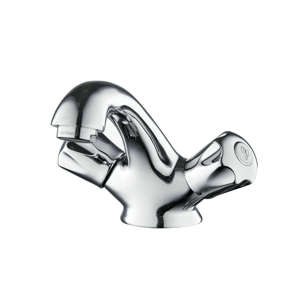 Round Handle Sink Deck Cast Spout