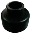 RUBBER CONE BLACK