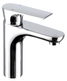 BASIN MIXER SQUARE CHROME