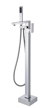 FREESTANDING BATH MIXER CHROME