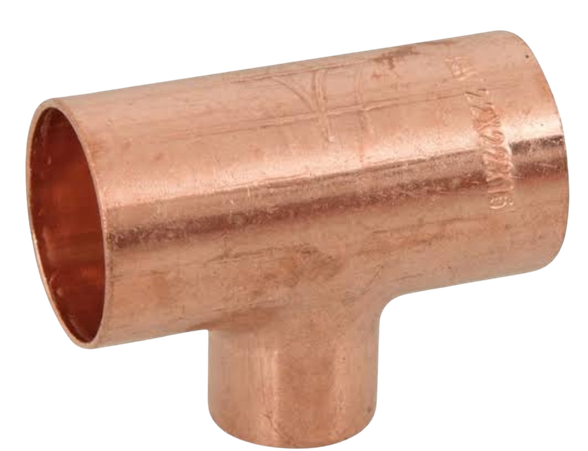 COPPER CENTRE REDUCING TEE