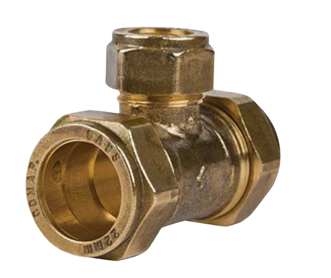 COMPRESSION CENTRE REDUCING TEE DZR