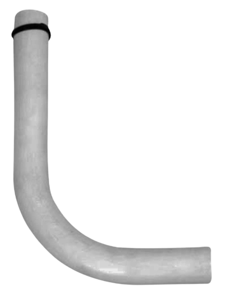 TOILET LOW LEVEL FLUSH PIPE WITH WASHER