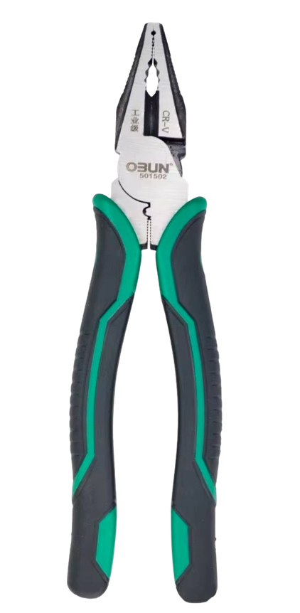 COMBINATION PLIER WITH STRIPPER AND CRIMPER