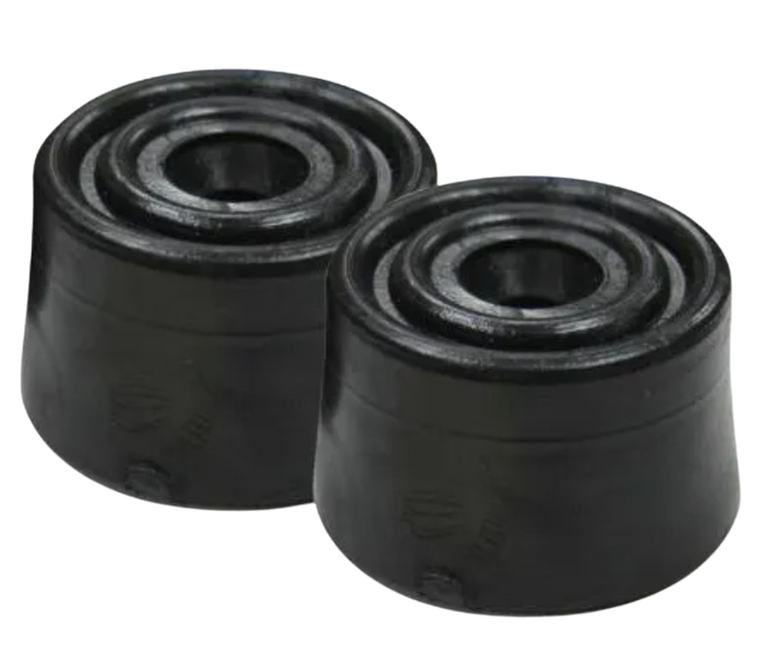DOOR STOP BLACK ROUND