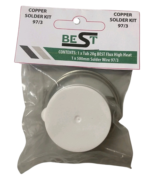 SOLDER WIRE 93/7 P/PACK + FLUX