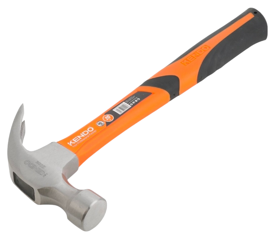 CLAW HAMMER FIBER HANDLE 500G