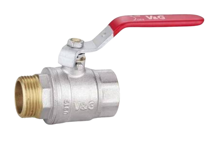 BALL VALVE MXF BRASS
