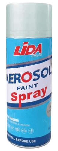 LIDA NORMAL SPRAY PAINT 400ML-WHITE